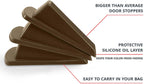 Classic Rubber Door Stopper Wedge