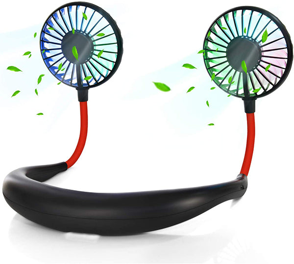 Portable Hands Free Rechargeable Neck Fan