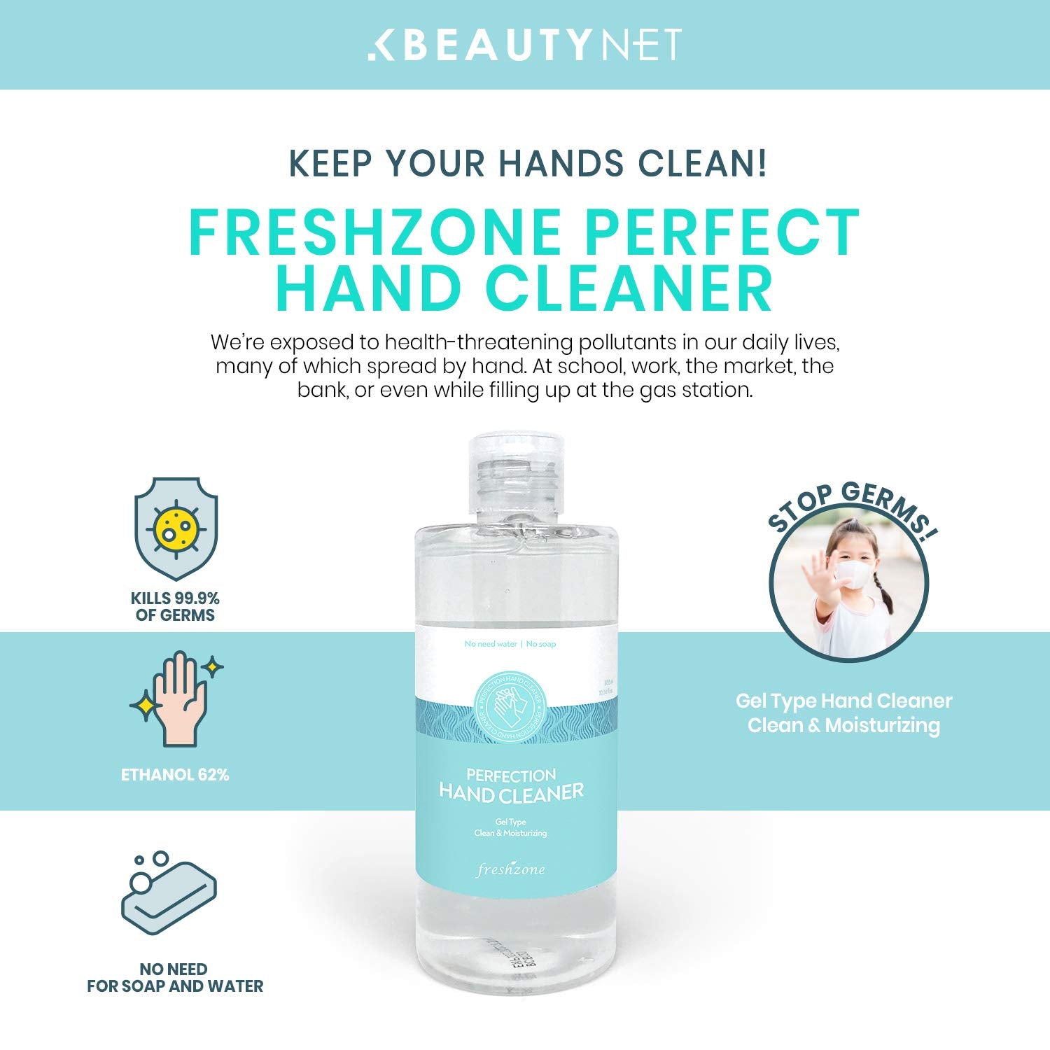 Washless Hand Soap Gel