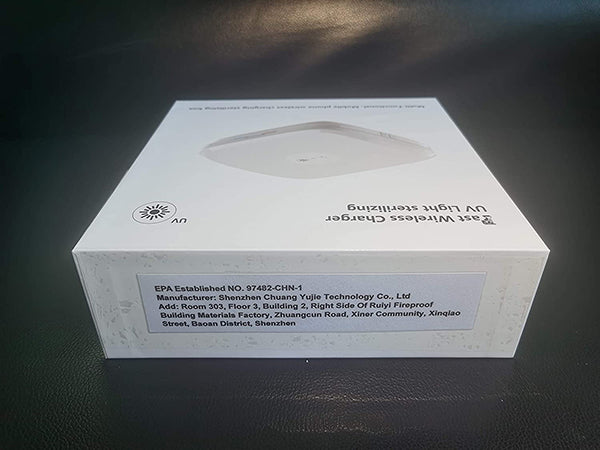 Smartphone Charging Station Disinfection Box