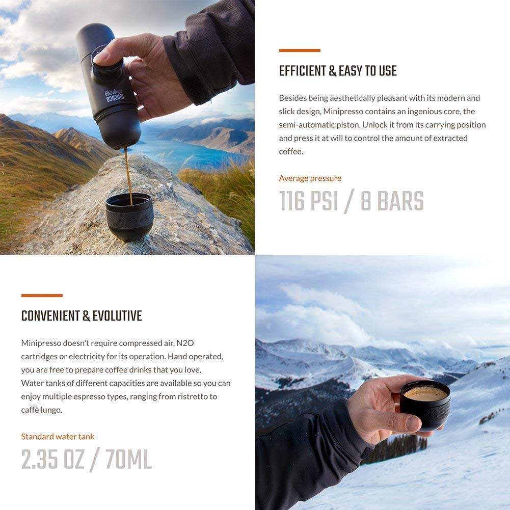 Wacaco Minipresso - Portable Espresso Machine