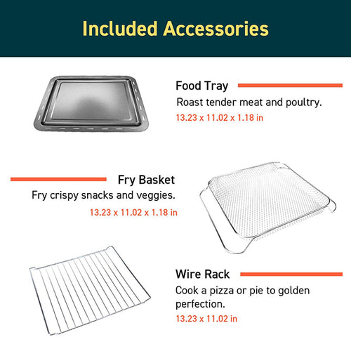 Air Fryer Toaster & Oven Combo