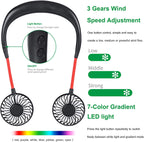 Portable Hands Free Rechargeable Neck Fan