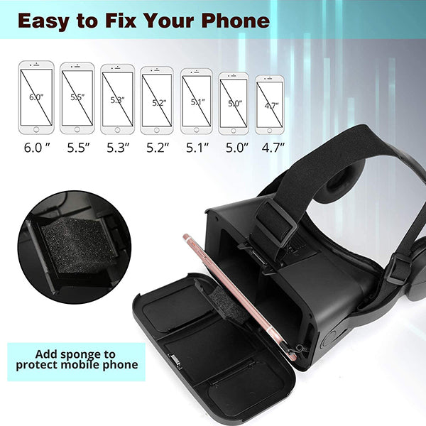 VR Headset Universal 3D