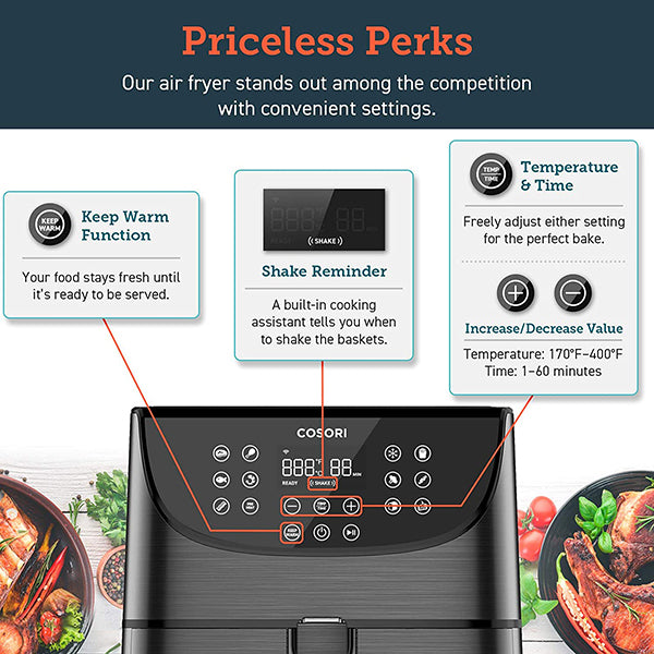 Touchscreen Smart WiFi Air Fryer