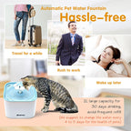 Healthy and Hygienic Automatic Pet Water Fountain