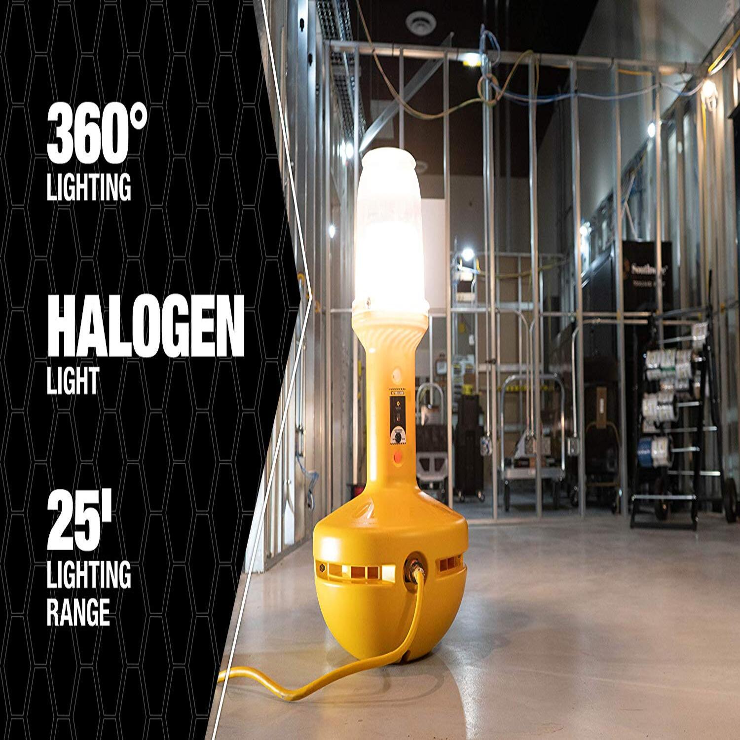 Wobblelight 111302 - 500Watts Portable Jobsite Lighting