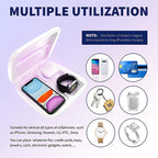 Smartphone Charging Station Disinfection Box
