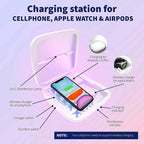 Smartphone Charging Station Disinfection Box
