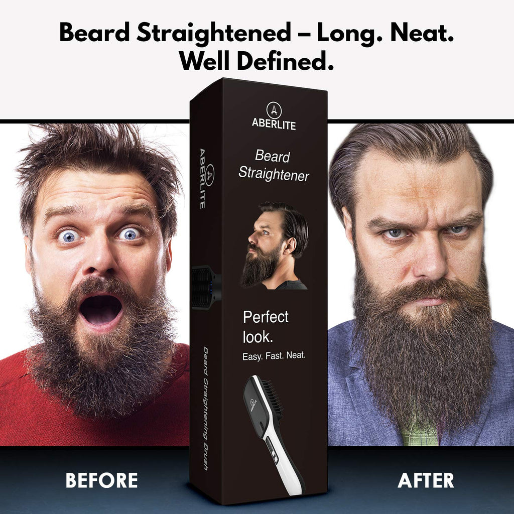 Aberlite MAX - Beard Straightener for Men