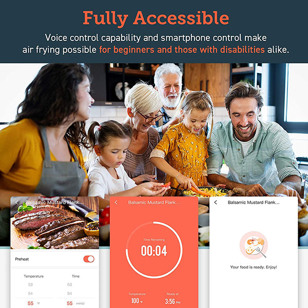 Touchscreen Smart WiFi Air Fryer