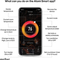 Smart Wireless Tabletop Heater