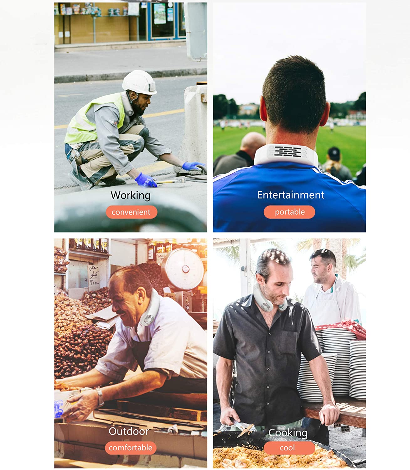 Hands Free Personal Fan