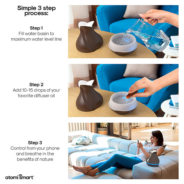 Smart Aroma Diffuser Color