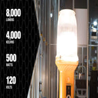 Wobblelight 111302 - 500Watts Portable Jobsite Lighting