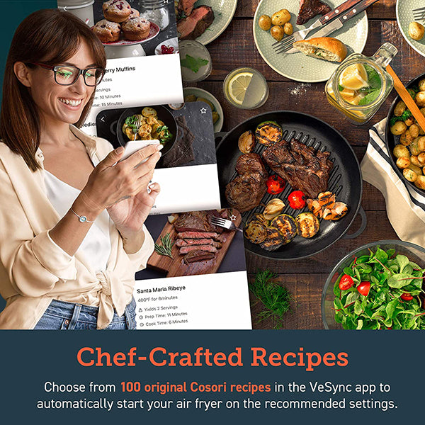 Touchscreen Smart WiFi Air Fryer