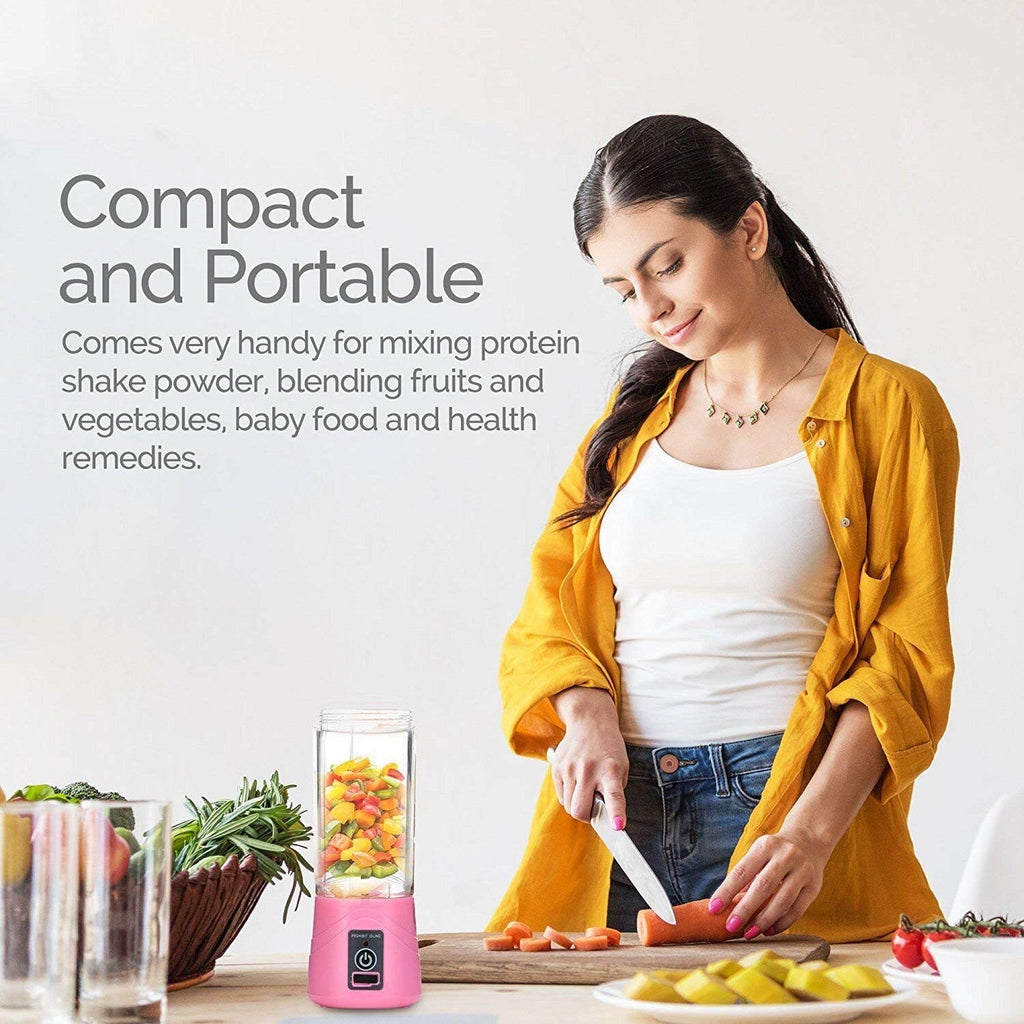 Portable Electric Juicer,Pink