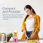 Portable Electric Juicer,Pink