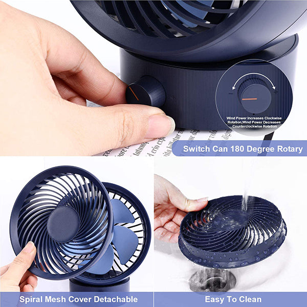 Gafild Mini USB Powered Desk Fan