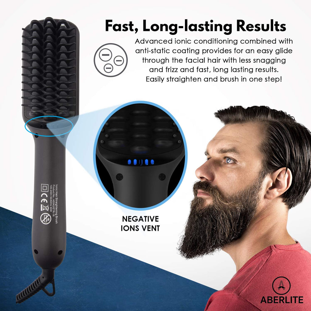 Aberlite MAX - Beard Straightener for Men
