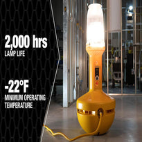 Wobblelight 111302 - 500Watts Portable Jobsite Lighting