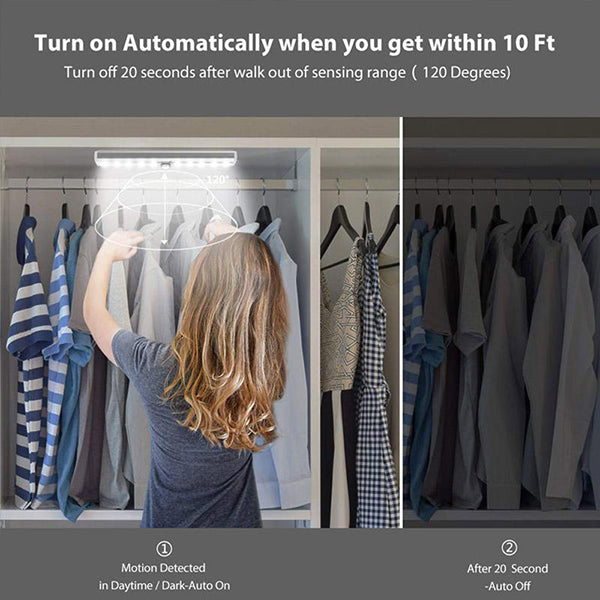 Induction LED Light with Motion Sensor