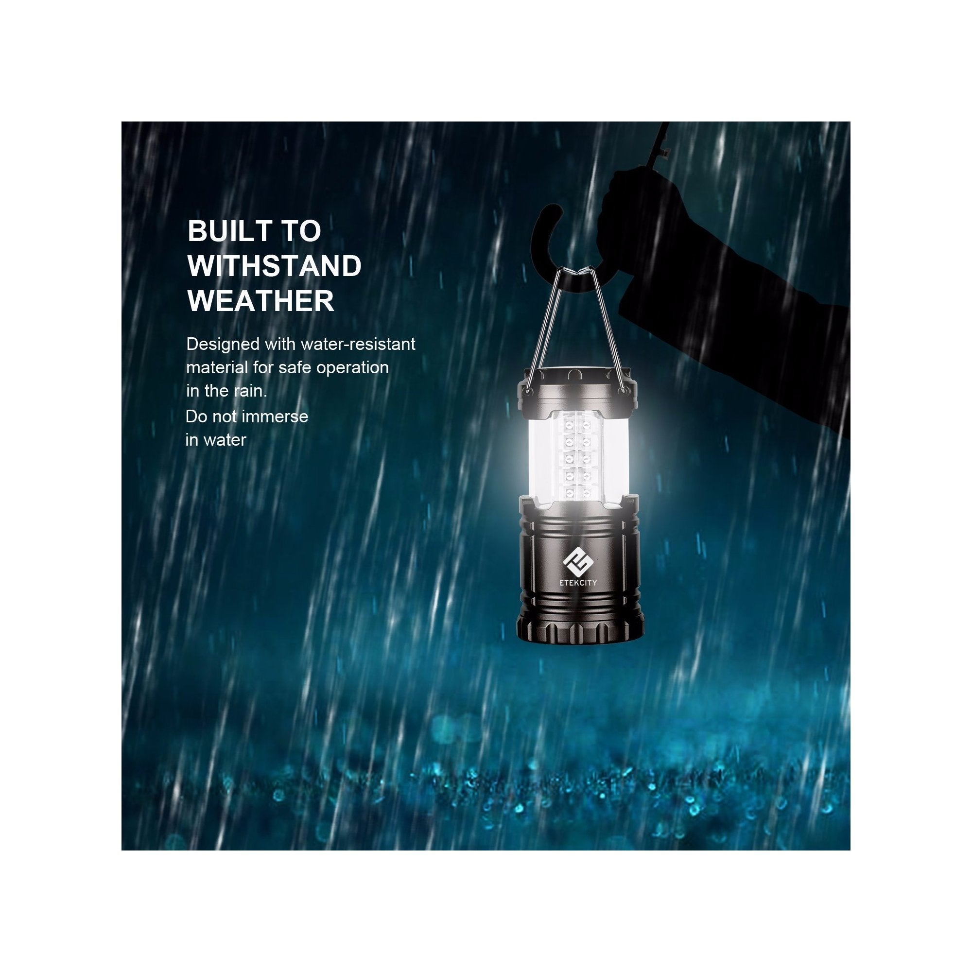 Portable Outdoor LED Camping Lantern Flashlights