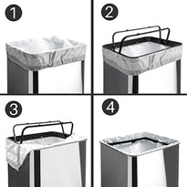 Secura 13 Gallon Automatic Trash Can