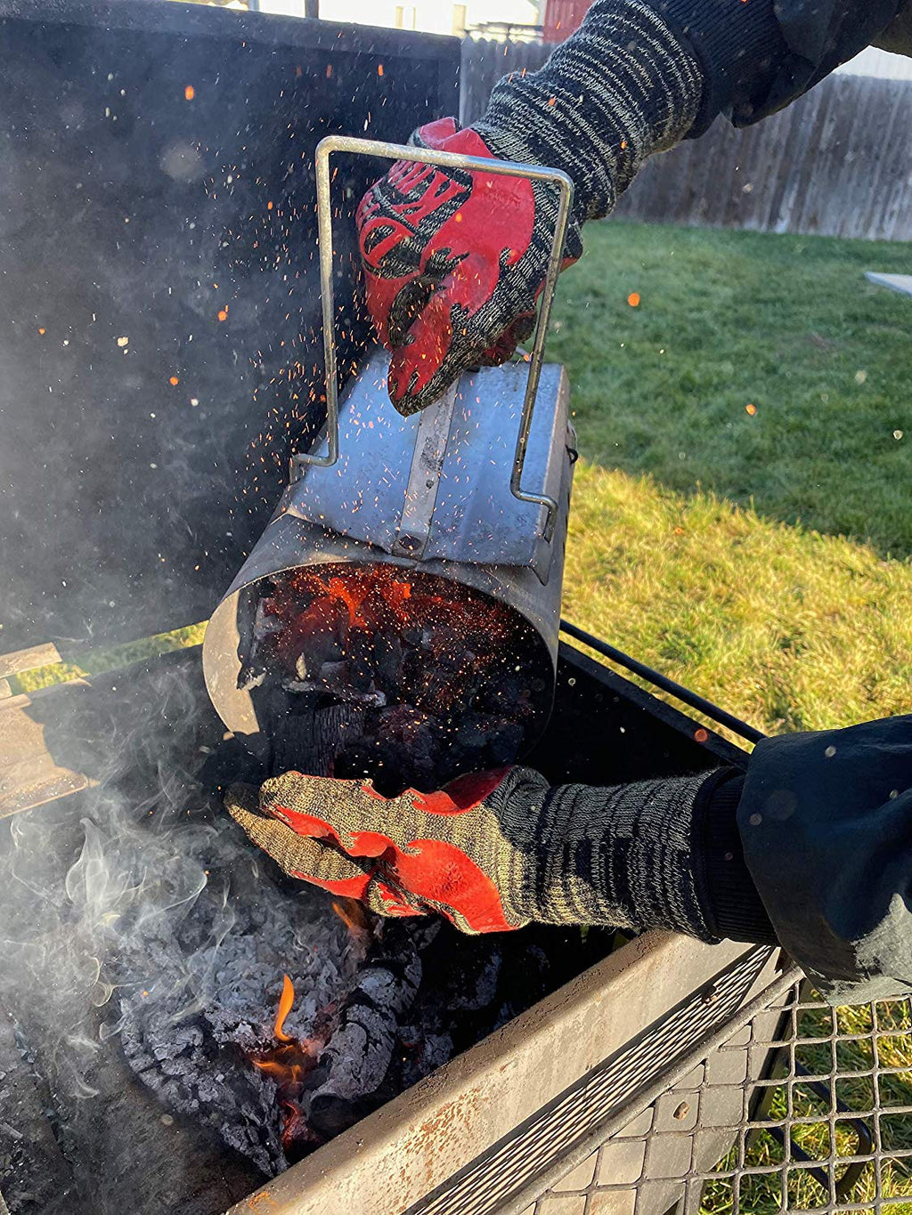 Dragon Knuckle Heat Resistant BBQ Gloves