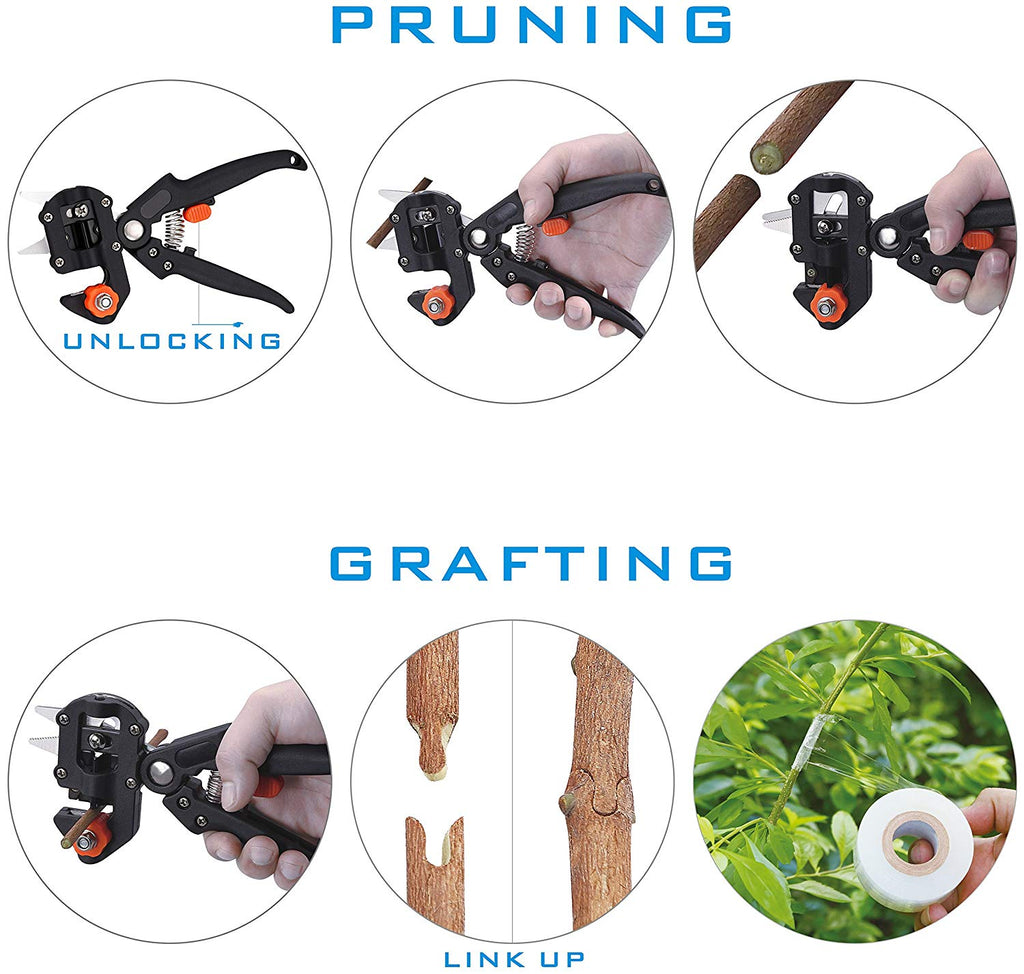 Garden Grafting and Pruning Tool Set