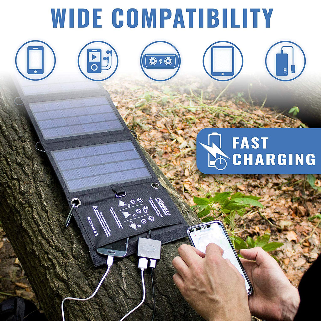 Dual USB Solar Charger 10W
