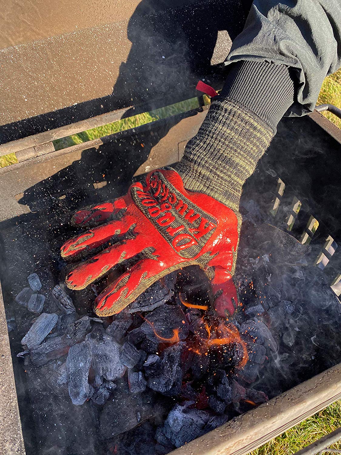 Dragon Knuckle Heat Resistant BBQ Gloves