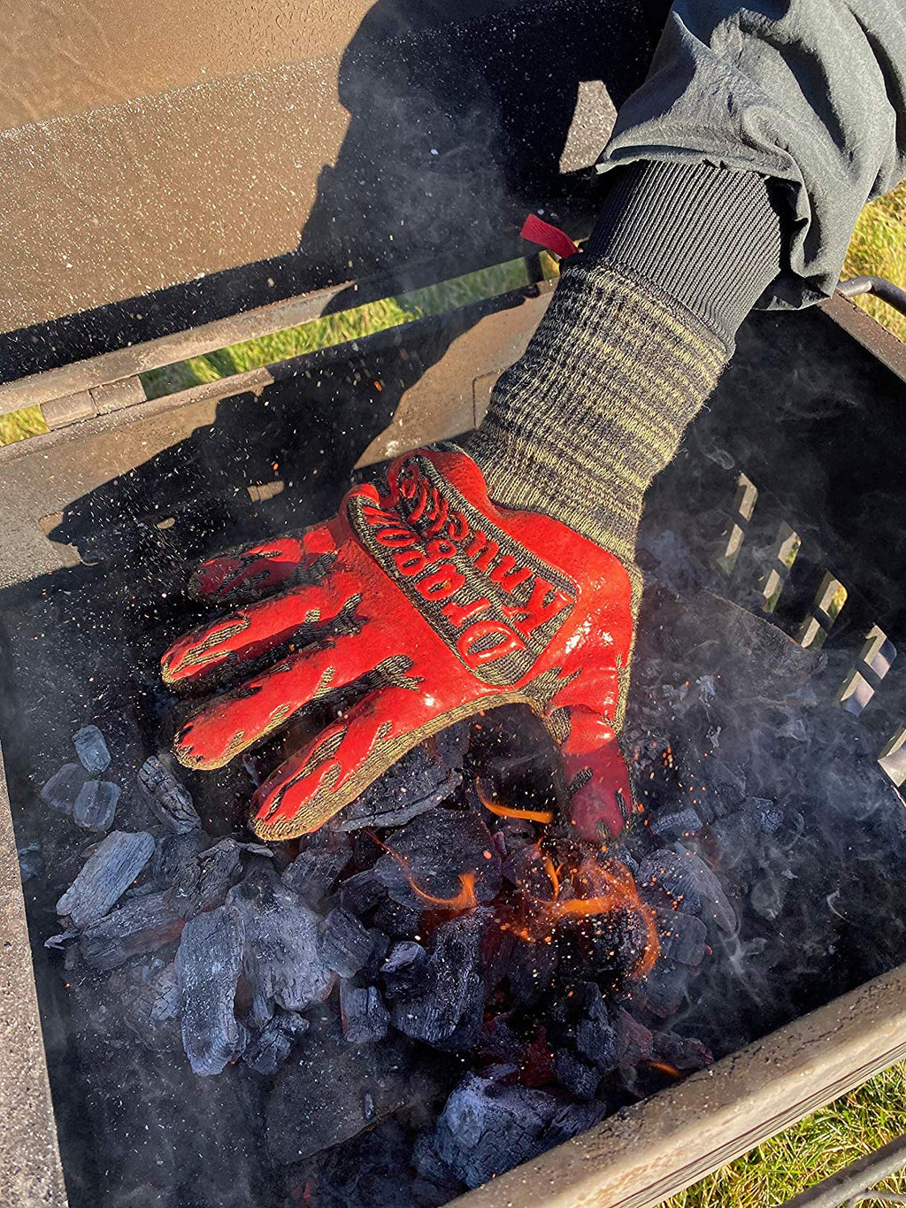 Dragon Knuckle Heat Resistant BBQ Gloves