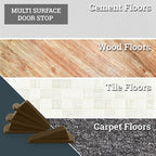 Classic Rubber Door Stopper Wedge