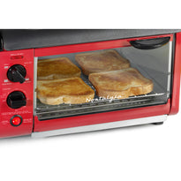 Nostalgia Retro 3-in-1 Family Size Breakfast Station