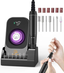 40,000RPM Cordless Nail Drill Kit – Rechargeable & Portable