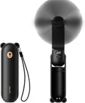 3-in-1 Mini Portable Fan – Rechargeable Fan + Power Bank + Flashlight
