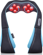 Mo Cuishle Shiatsu Neck & Back Massager with Heat – Deep Tissue 4D Kneading Pain Relief
