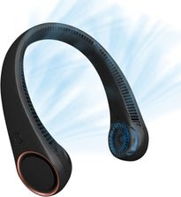 Portable Bladeless Neck Fan – Hands-Free Cooling, Rechargeable, 3 Speeds