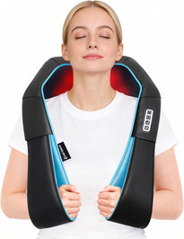 Mo Cuishle Shiatsu Neck & Back Massager with Heat – Deep Tissue 4D Kneading Pain Relief