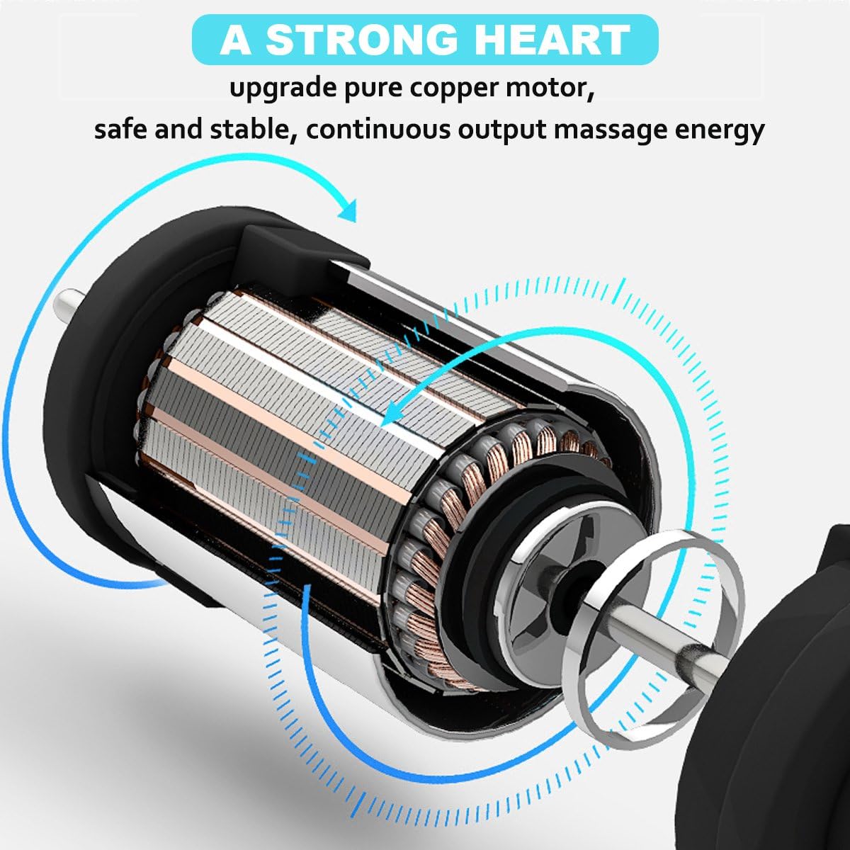 Mo Cuishle Shiatsu Neck & Back Massager with Heat – Deep Tissue 4D Kneading Pain Relief