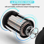 Mo Cuishle Shiatsu Neck & Back Massager with Heat – Deep Tissue 4D Kneading Pain Relief