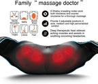 Mo Cuishle Shiatsu Neck & Back Massager with Heat – Deep Tissue 4D Kneading Pain Relief