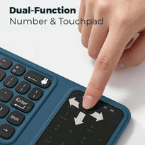 MIPOW Triple-Fold Bluetooth Keyboard