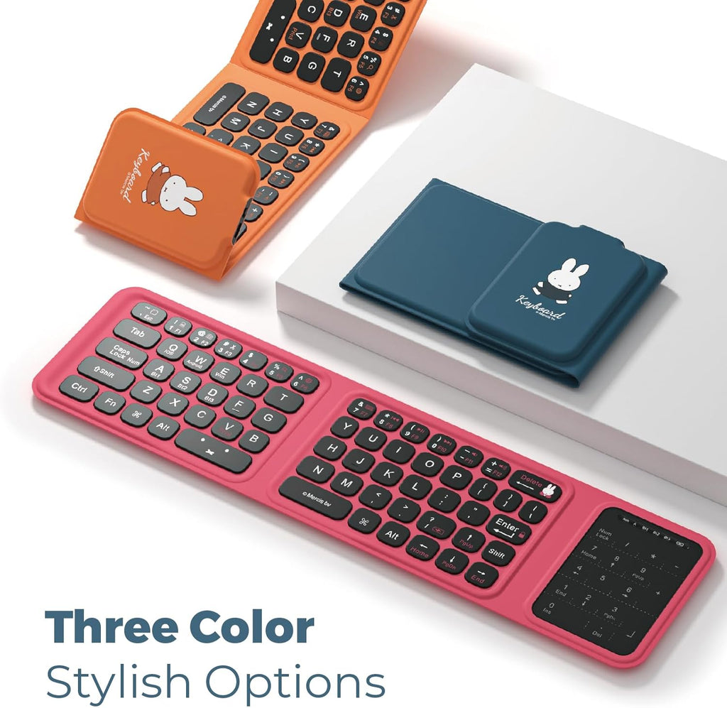 MIPOW Triple-Fold Bluetooth Keyboard
