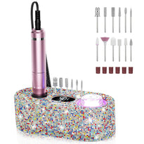 40,000RPM Electric Nail Drill – LCD Display Nail File Kit