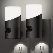 Lyridz LED Motion Sensor Night Light 2-Pack – Dimmable Plug-In Smart Light