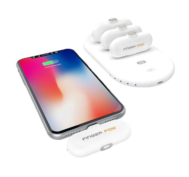 Finger Pow Charging Station and Adapter