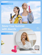 3-in-1 Mini Portable Fan – Rechargeable Fan + Power Bank + Flashlight