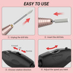 Arirsee N24 Portable Nail Drill 20000 RPM